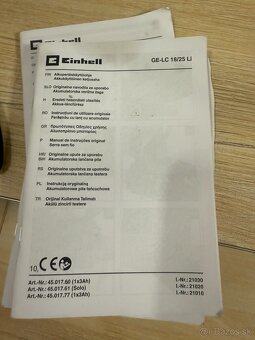 Einhell Aku reťazová píla GE-LC 18/25 Li - 7