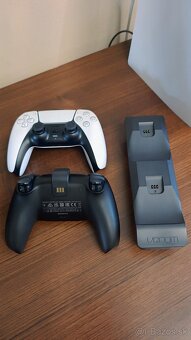 Playstation 5 Slim Disk Edition + 2x ovladač + nabijacia sta - 7