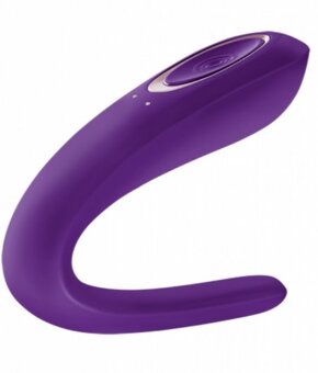 Vibrátor SATISFYER DOUBLE CLASSIC fialový - 7
