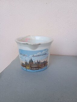 Starožitné šálky a porcelanový kalamár - 7