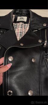 Burberry kožená bunda veľ.xs-S - 7
