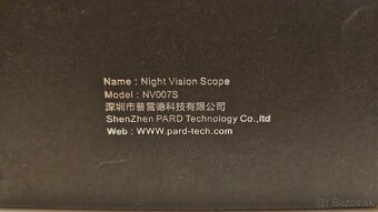 Pard NV007S 940nm - 7