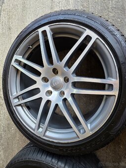 ALU disky originál Audi Q7 R21 - Letná Sada - 7