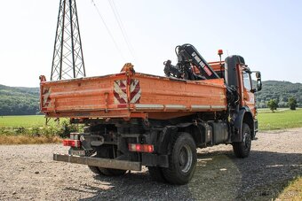 Mercedes ATEGO 1828 4x4 vyklapač + hyd. ruka - 7