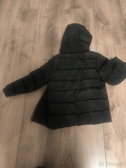Čierna detská zimná bunda - 7