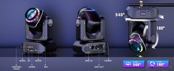 Rotačná hlava 120W / 2x - 7