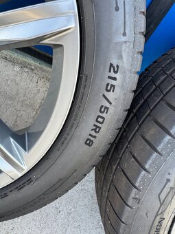 VW R-line R18 5x112 s letne pneu 215/50 R18 - 7