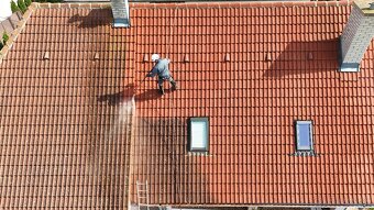 Čistenie strechy, dlažby a fasády vysokotlakovou parou - 7