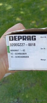 Predám novú brusku deprag 320 egz 27 - 7