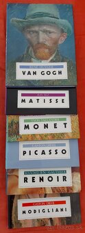 Van Gogh, Picasso, Monet, Renoir, Matisse, Modigliani - 7
