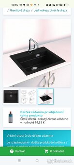 Kuchynský granitový drez Atrox 30 - 7