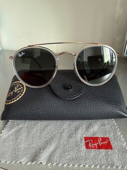 Slnečné okuliare Rayban , Ray-Ban Round Double Bridge - 7