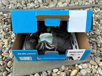Detské hokejové korčule BAUER EUR32, vnútro 20,3cm - 7