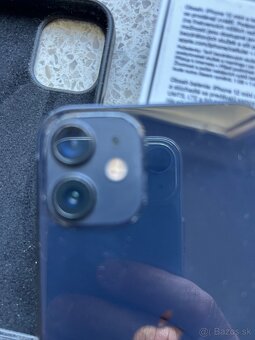 Predam iphone Apple 12 mini cierny 64gb - 7