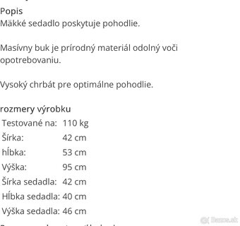 IKEA EKEDALEN stol + NORRNÄS stoličky - 7