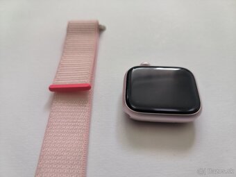 apple watch 9 45mm Pink / Batéria 90% - 7
