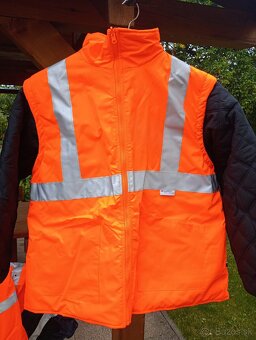 Reflexná bunda  XXL ČERVA 5v1 - 7