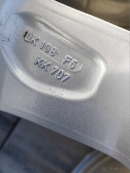 5x108 r17 hliníkové disky Ford, Volvo - 7