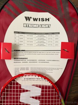 Badmintonové rakety Wish set - 7