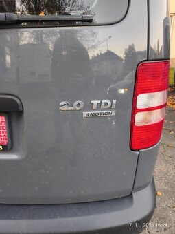 Predám vw Caddy 4x4 long - 7