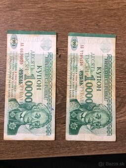 Bankovky RÔZNE (SVET) 5 - 7