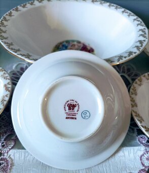 Porcelán - taniere, misky - 7