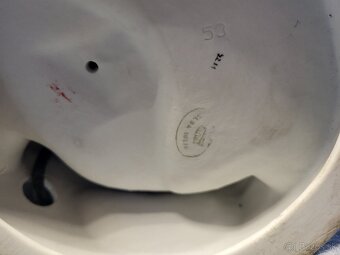 Dokonalá starozitna porcelánová lampa - 7
