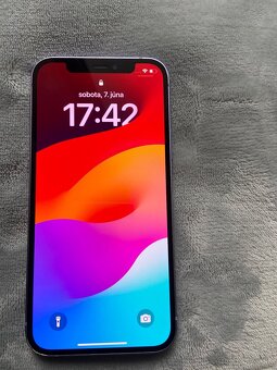 Iphone 12,fialový ,64GB,výborný stav - 7
