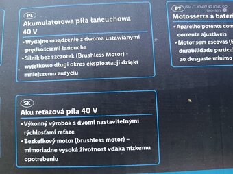 PARKSIDE PERFORMANCE®Aku reťazová píla PPKSA 40-Li - 7