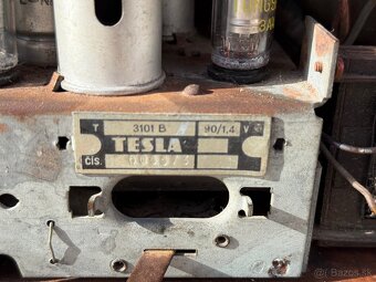 Predam baterkovy elektronkovy prijmac Tesla 3101 A - 7
