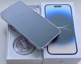 iPhone 14 Pro Silver BATERIE 100% TOP - 7