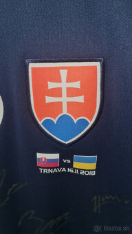 Dres Marek Hamšík + podpisy hráčov SK reprezentácie - 7