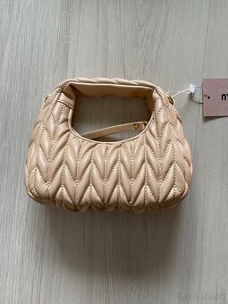 Marhuľová (apricot) kabelka miu miu wander mini - 7