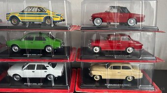 Modely osobné automobily Škoda, Tatra 1/24 - 7