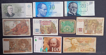 Bankovky z obehu svet 1 - 7