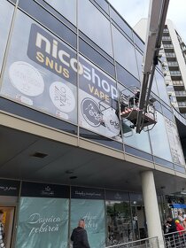 Prenájom plošina s obsluhou 21m - 7