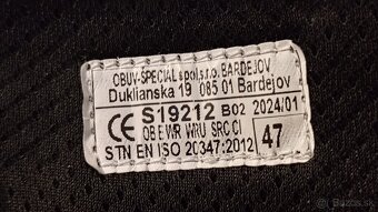 Turistické topánky 47 BOSP NOVÉ - 7