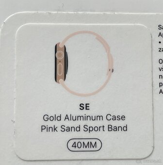 Apple Watch SE 1. generácie 40mm Gold - 7