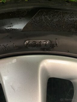 Letné pneumatiky 215/50 ZR17 + disky - 7