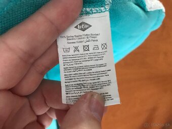 LEE COPER originál azurove pánske polotricko XL - 7