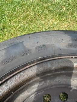 Predám sadu zimných kolies 215/60 R16 s diskami 5x98 - 7