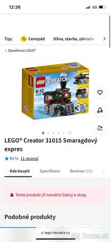 LEGO Creator 31015 – Emerald Express (3v1 vlak) - 7