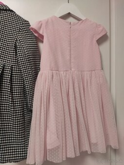 Slavnostný komplet - Šaty + kabátik + kabelka., veľ 104/110 - 7