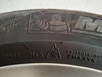 Alu 5x112 r15 zimné pneumatiky 195/65 r15 Michelin - 7