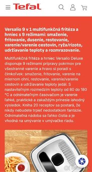 Fritéza Tefal Versalio De Luxe - 7