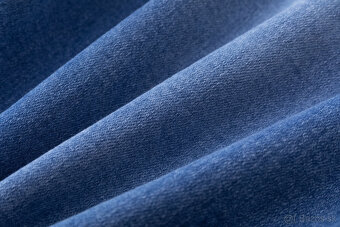 Detské džínsové nohavice s elastickým pásom – nové - 7