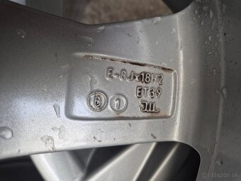 5x112 r18 ET39 x 8J elektróny originál AUDI - 7