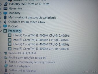 predám Fujitsu Lifebook A544-Intel corei3 -4gb ram -bez bat. - 7