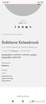 Svetlana Kolesárová - aguatel na papieri - 7