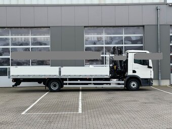 MAN TGL 12.190 - 4x2 – NOVÉ - Valník+HR-HIAB 072-4–EURO 6 - 7